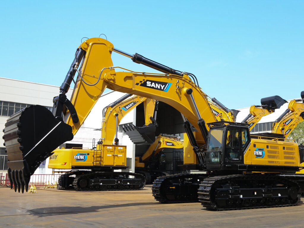 Bild på SANY SY870E eldriven